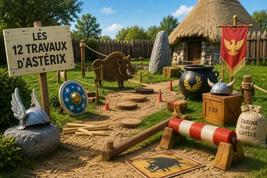 Les 12 travaux d'Astérix - L'effet Marie