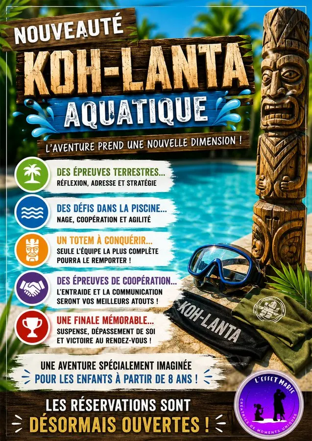 Koh-Lanta Aquatique - L'effet Marie